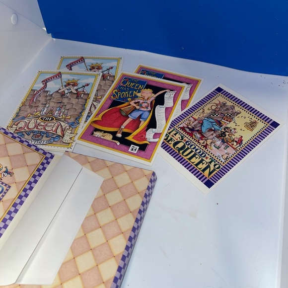 Set of 5 Mary Engelbreit cards as pictured- CUTE!! - Picture 3 of 5